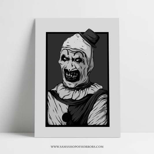 Ghostface Scream Horror Portrait Print – Sam's Shop Of Horrors